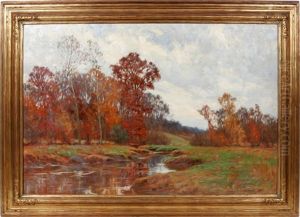 Connecticut Autumn Landscape