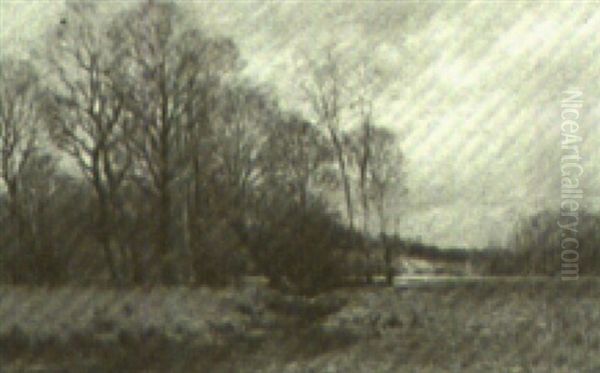 Autumn Landscape With Steam - view 1