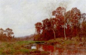 Fall Landscape by William Merritt Post