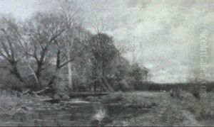 Fall Landscape by William Merritt Post