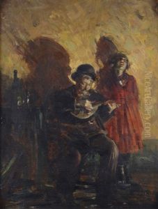 Musicanti In Taverna by Luca Postiglione