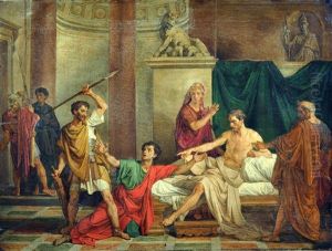 L'imperatore Claudio Fa Uccidere Il Suo Legatario Asiatico by Raffaele Postiglione