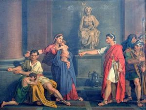 Imperatore Claudio In Casa Di Valerio Asiatico by Raffaele Postiglione
