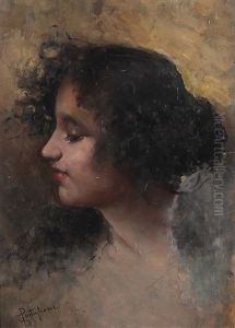 Profilo Di Ragazza by Salvatore Postiglione
