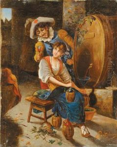 Corteggiamento Della Vinaia by Salvatore Postiglione