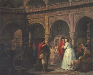 Die Uberraschende Begegnung In Einem Spanischen Palast by Gerritt Postma