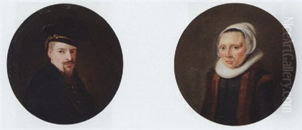 Portrait Of A Lady In A Ruff And A Fur-trimmed Coat - view 1