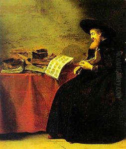 Die Musik Der Reichen Klingt Den Armen Suss by Hendrick Gerritsz. Pot