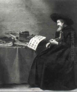 La Musique Du Riche Est Toujours Agreable... by Hendrick Gerritsz. Pot