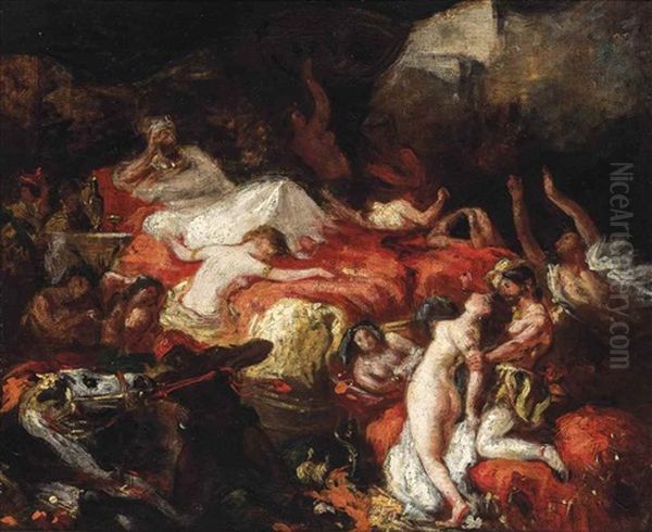 The Death Of Sardanapalus (after Delacroix) - view 1