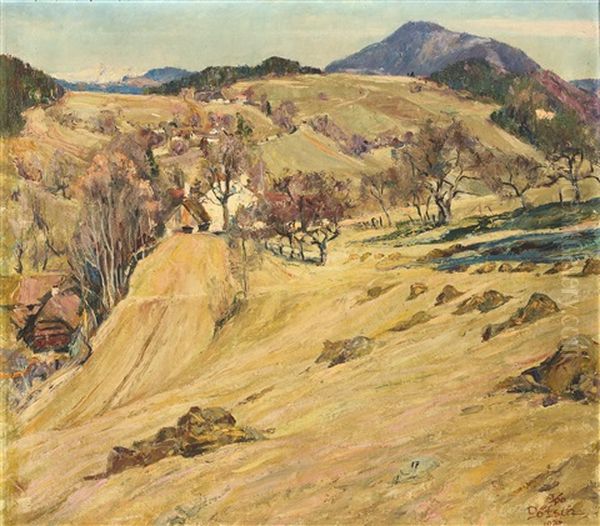 Februarmorgen (vermutl. Grazer Schocklgebiet) - view 1