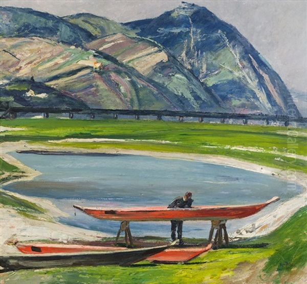 Donaulandschaft - view 1