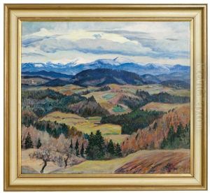 Blick Auf Die Koralm by Igo Poetsch