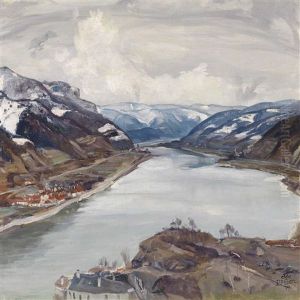 Landschaft Im Vorfruhling by Igo Poetsch