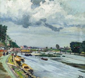 An Der Donau by Igo Poetsch