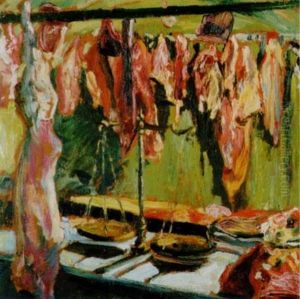 Fleischerladen Im Kahlenbergerdorf by Igo Poetsch