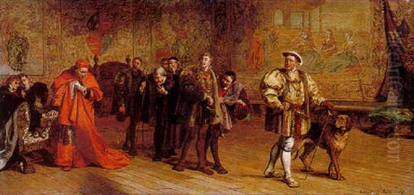 The Dismissal Of Cardinal Wolsey - view 1