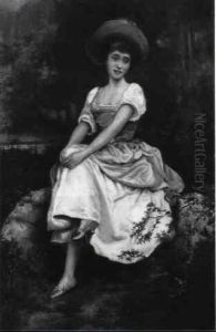 A Country Girl by Laslett John Pott