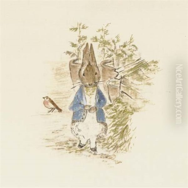 And Then, Feeling Rather Sick, He Went To Look For Some Parsley - view 1