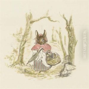 Then Old Mrs. Rabbit Took A Basket And Her Umbrella...