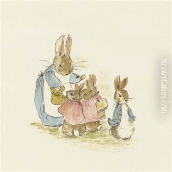 Now, My Dears, Said Old Mrs. Rabbit One Morning... - view 1
