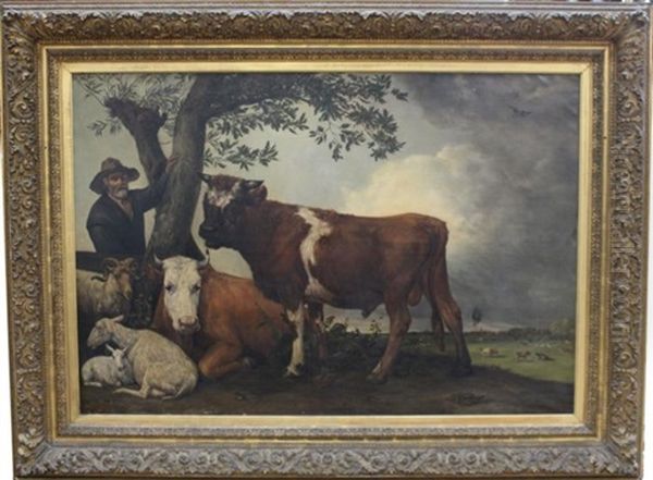 Monumental Pastoral Painting - view 1