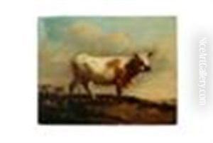 Landscape With Cow by Paulus Potter