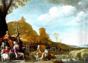 God Appearing To Abraham At Sichem by Paulus Potter