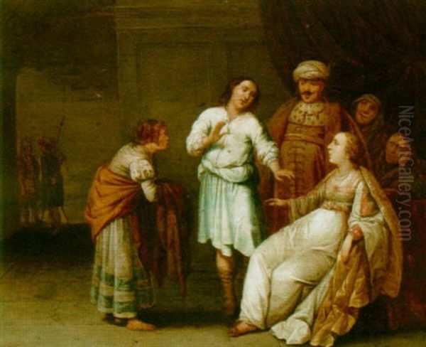 Potiphar's Wife Denouncing Joseph - view 1