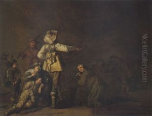 Soldiers In A Cave