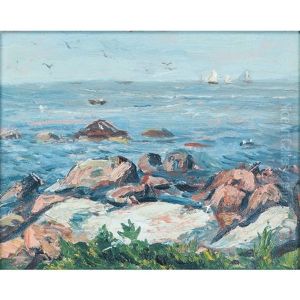 Coastal Scene by Edward Henry Potthast