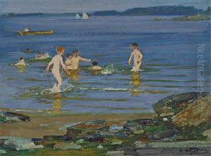 Swimming by Edward Henry Potthast