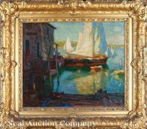 Full Sail At Cape Ann