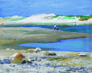 Beach And Dunes by Edward Henry Potthast