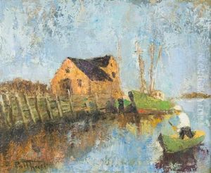 Gloucester Harbor by Edward Henry Potthast