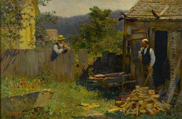 Chopping Wood - view 1