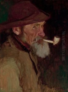 A Maine Fisherman by Edward Henry Potthast