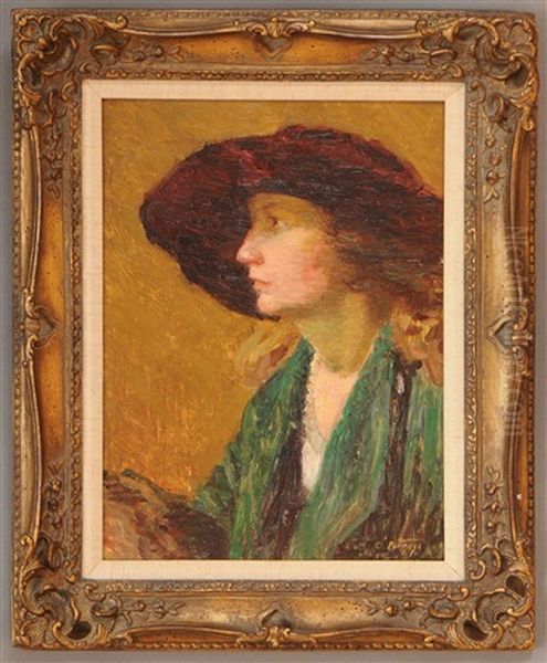 Lady With Hat - view 1