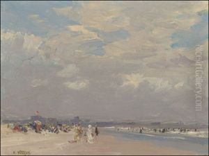 Rockaway Beach by Edward Henry Potthast