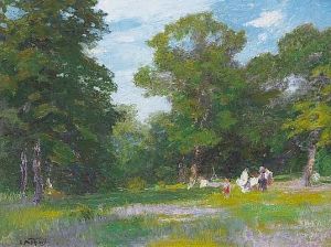 In The Woods by Edward Henry Potthast
