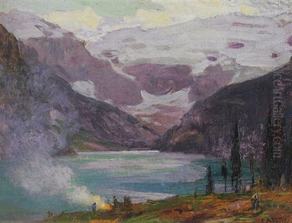 Camp By Lake Louise - view 1