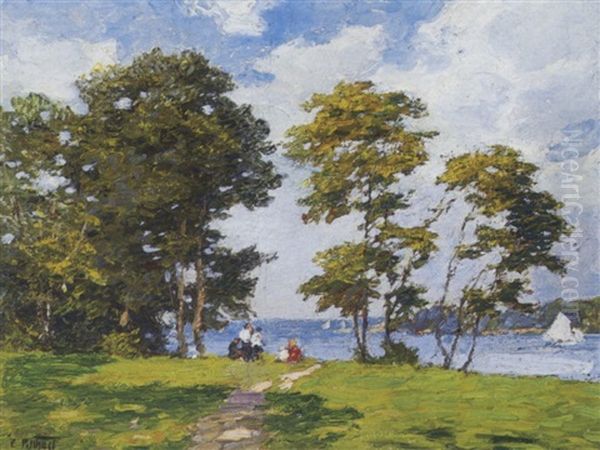 Landscape By The Shore - view 1
