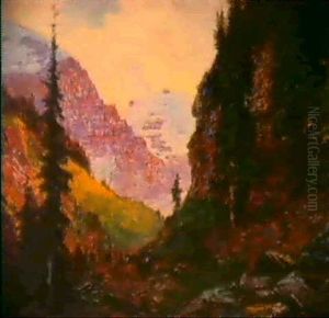 Pack Trip In The Rockies by Edward Henry Potthast