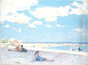 Long Beach by Edward Henry Potthast
