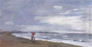 Spaziergang Am Strand by Adrienne Grafin Von Potting