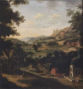 Paesaggio Con Locanda