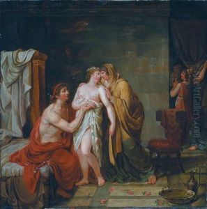 Scena Della Mitologia Greca by Antoine Felix Boisselier