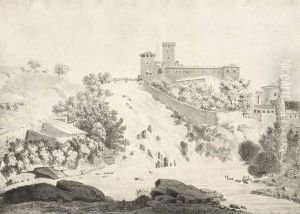 Vue D'un Chateau En Italie thumbnail