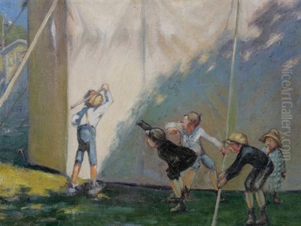 Children Playing - view 1
