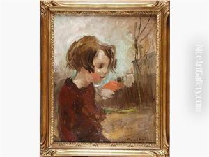Enfant A Montmartre by Francisque Poulbot